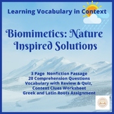 Learning Academic Vocabulary in Context: Nature Inspired S