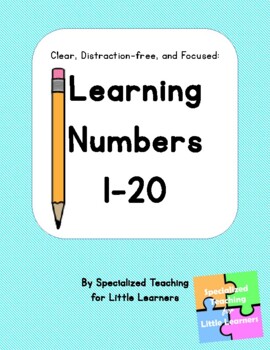 Preview of Learning Numbers 1-20, No Prep, Comprehensive Packet!