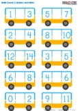 Learning Numbers Before and After (within 30) Math Worksheets