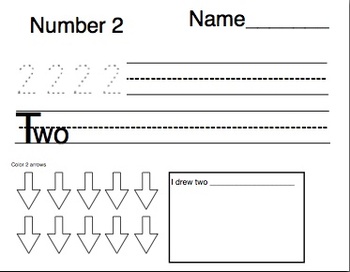 Learning Numbers Book by My Art Teacher | Teachers Pay Teachers