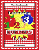 Learning Numbers Is Fun Book and Coloring Book