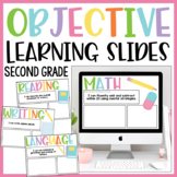 Learning Objective Slides Second Grade l Digital Google Classroom