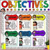 Learning Objectives Bulletin Board | Primary Rainbow