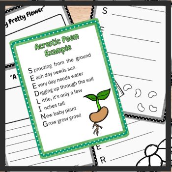 Learning Parts Of A Plant | Fun No Prep Science Pack | Poetry by ...