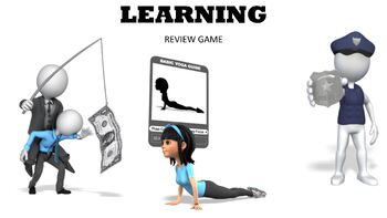 Preview of Learning PowerPoint Review Game for Psychology