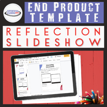 Preview of End of Year Reflection Template: Slideshow {Editable Google Slides}
