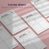 Learning Shape Color, Trace, Connect, and Draw