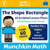 Learning Shape Rectangle | Shape Lesson Plans