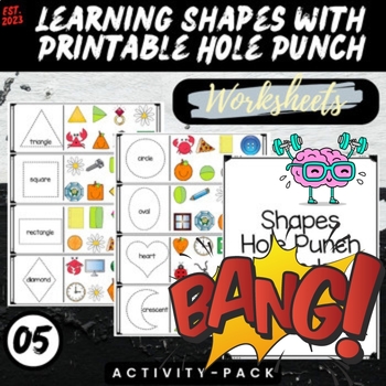 Shapes Hole Punch Cards