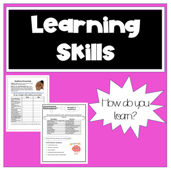 Preview of Learning Skills