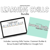 Learning Skills Bundle | Tracker, Comment Builder & Studen