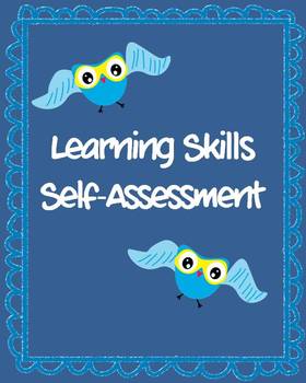 Preview of Learning Skills Self-Assessment Questionnaire - Grades 2-4