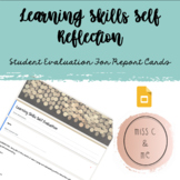 Learning Skills Self Reflection Digital Google Form For Re