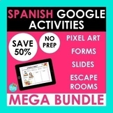 Learning Spanish MEGA BUNDLE Google Resources for Spanish 