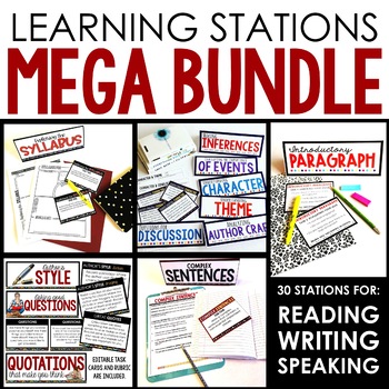 Preview of Learning Stations Mega Bundle