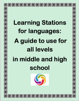 Preview of Learning Stations for Languages: a guide