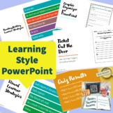 Learning Styles PowerPoint