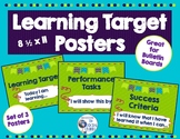 Learning Target Posters for Bulletin Boards