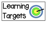 Learning Target Signs