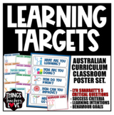 Learning Intentions, Success Criteria Classroom Posters, A