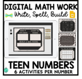 Learning Teen Numbers Digital