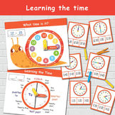 Learning Time Printable Clock, Telling Time Learning Activities
