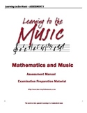 Learning To The Music (Volume 1) - Workbook Assessment