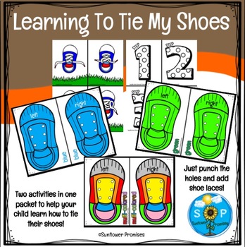Learning To Tie My Shoes by Sunflower Promises | TPT