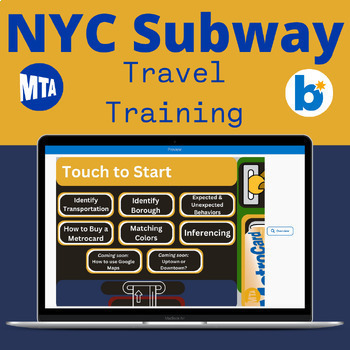 Preview of Learning Transportation | NYC | Travel Training & Life Skills | No Prep