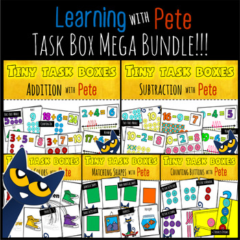 Preview of Learning With Pete Task Box Bundle (26 Sets)