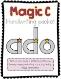 Learning Your Letters: Magic C Handwriting Workbook