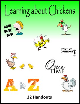 Preview of Learning about Chickens - Farm Animals
