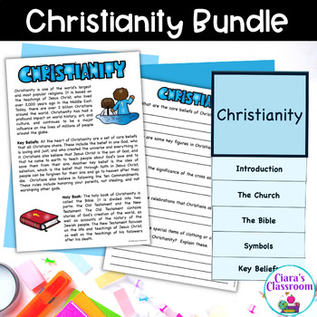 Preview of Learning about Christianity Resource Bundle
