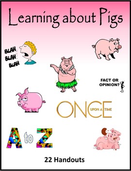 Preview of Learning about Pigs - Farm Animals