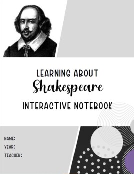 Preview of Learning about Shakespeare- Interactive Notebook
