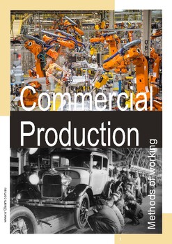 Preview of Learning about commercial production