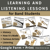 Learning and Listening Lesson Plans for Band Instruments -