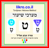 Learning the Hebrew consonants and vowels  Tordjman Hebrew