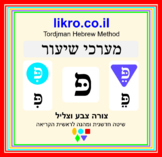 Learning and exploring the letter פ (pey)   Tordjman Hebre