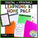 Learning at Home Pack: Year 1-2: Digital & Printable Versi