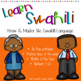 Learn Swahili: Days of the Week, Months, Numbers, Family M