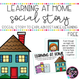 Learning from Home Social Story | Distance Learning