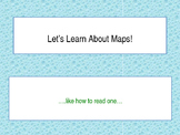 Learning how to read maps PowerPoint