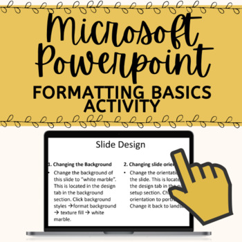 Introduction to Microsoft PowerPoint Activity by BusinessFromTheHart