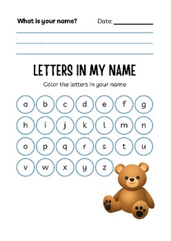Preview of Learning lower-case alphabet worksheet