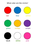 Learning pack preschool colors positions shapes etc...