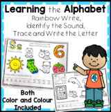 Learning the Alphabet - A Simple Alphabet Worksheet