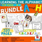 Learning the Alphabet | A through H | Phonics | Preschool 
