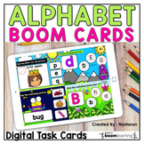 Learning the Alphabet Boom Cards  |  Letter Matching Upper