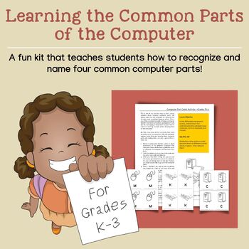 Preview of Learning the Common Parts of a Computer for Grades PK-2